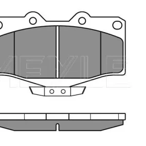 Tylko do końca tygodnia KLOCKI HAM. TOYOTA P. LANDCRUISER 3,0TD 96- Z CZUJNIKIEM