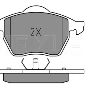 KLOCKI HAM. VW P. A4/PASSAT 1,6-2,8 95-01 Darmowy zwrot