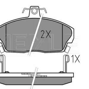 KLOCKI HAM. HONDA P. CIVIC/CONCERTO 89-05 Kup online