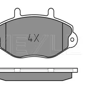 Zamów teraz KLOCKI HAM. FORD P. TRANSIT91-