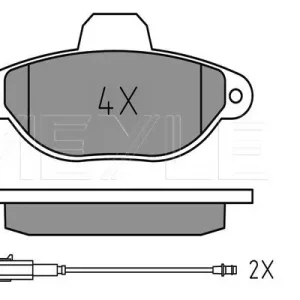 Bezpieczne zakupy KLOCKI HAM. FIAT P. 500 1,2 07-