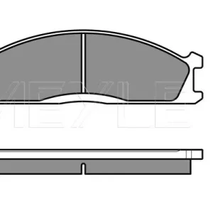 Dodaj do koszyka KLOCKI HAM. NISSAN P. NAVARA/NP300/PICKUP/TERRANO/URVAN/VANETTE 92-