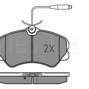 Tani KLOCKI HAM. FIAT P. DUCATO -94 Z CZUJNIKIEM