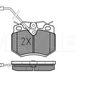 KLOCKI HAM. CITROEN P. C15/VISA 84-97 Z CZUJNIKIEM Popularny
