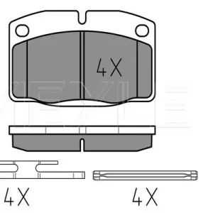KLOCKI HAM. OPEL P. CORSA/KADE Hit sprzedaży