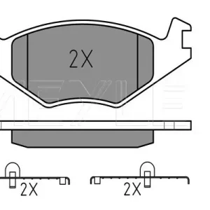 Ostatnie sztuki KLOCKI HAM. VW P. GOLF/JETTA/P