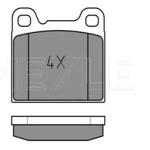Premium KLOCKI HAM. VOLVO T. 740/S70