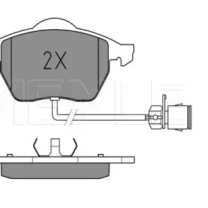 KLOCKI HAM. VW P. A100/A6 90- Z CZUJNIKIEM Oferta