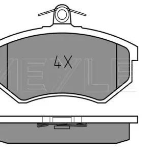 KLOCKI HAM. VW P. A80/100 82-9 BEZ CZUJNIKA Wysoka jakość