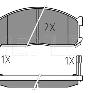 KLOCKI HAM. MAZDA P. E2000-E2200 84-03 Z CZUJNIKIEM Okazja